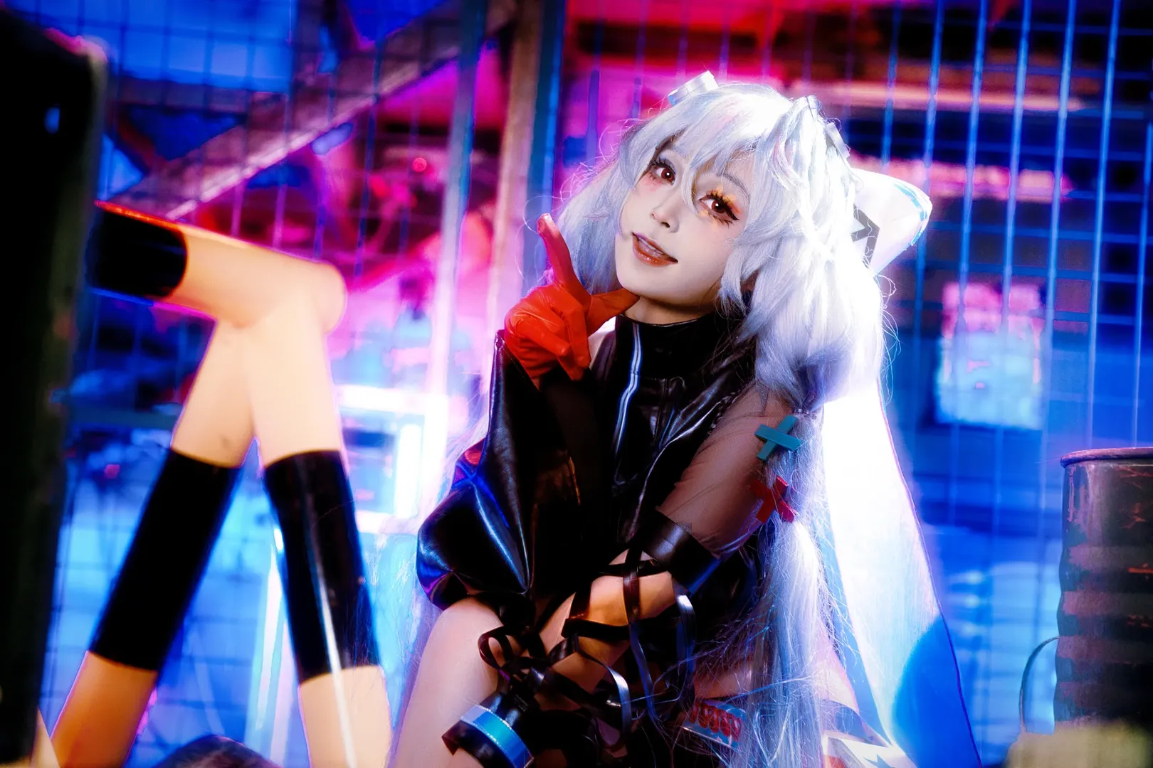 二次元摄影, cosplay正片, 000cos, 无期迷途, 赛博朋克摄影 - 第11张
