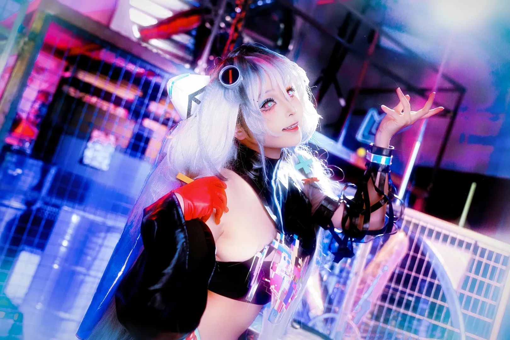 二次元摄影, cosplay正片, 000cos, 无期迷途, 赛博朋克摄影 - 第6张