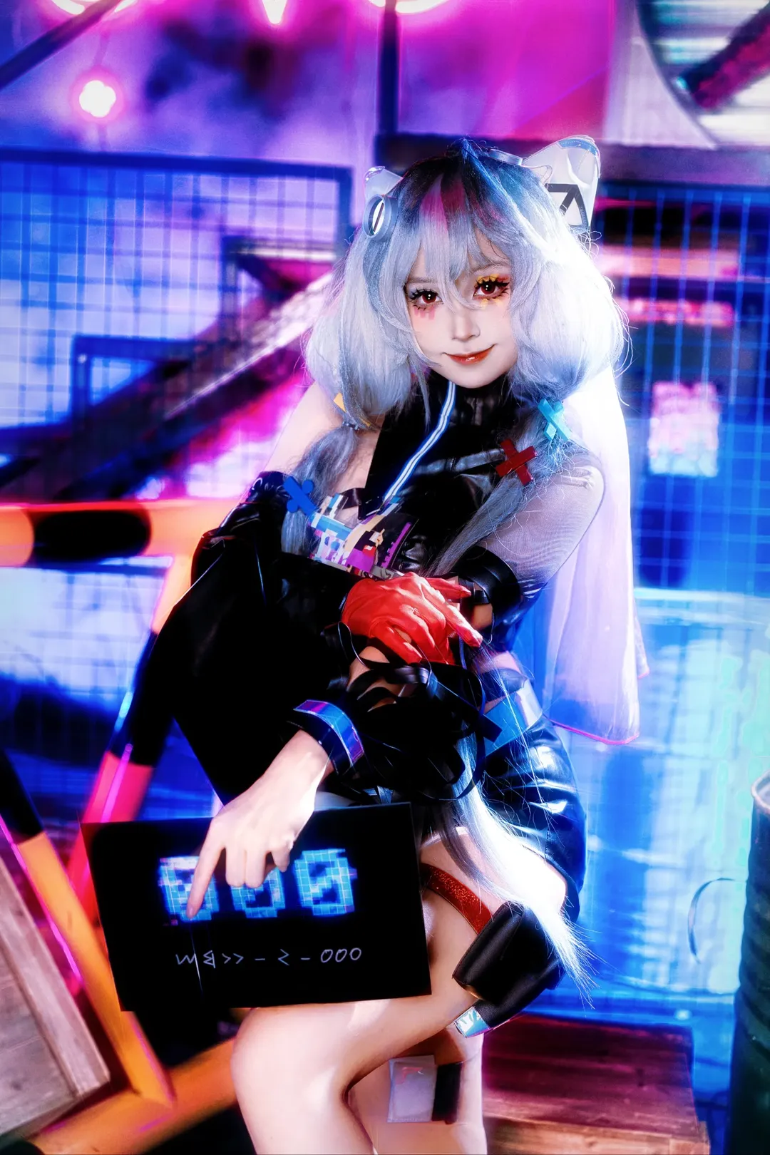 二次元摄影, cosplay正片, 000cos, 无期迷途, 赛博朋克摄影 - 第9张