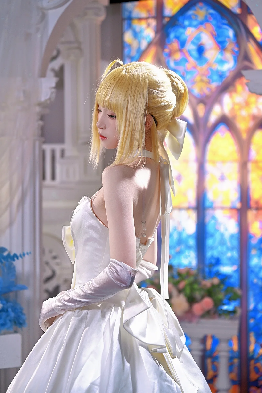 Fate, 上海约拍, Saber cos, 婚纱, 圣剑 - 第3张
