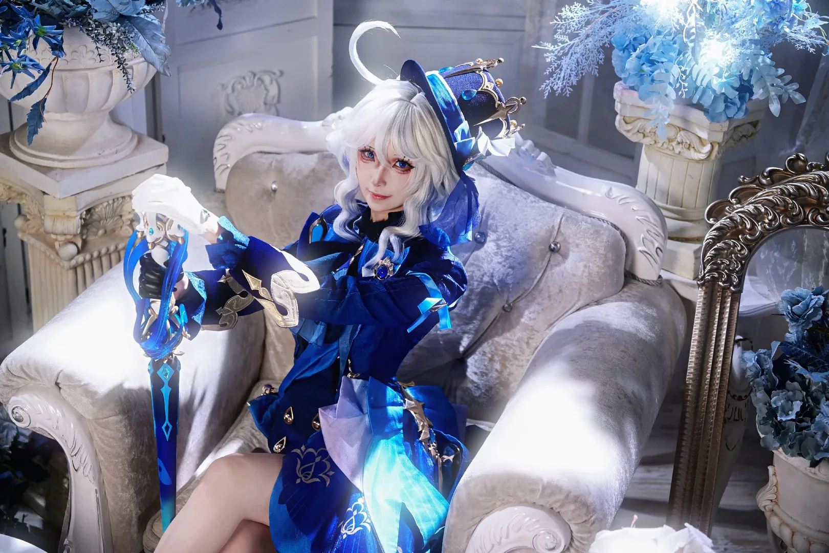 原神, 芙宁娜cos, 上海约拍, 生日庆生, 水神 - 第2张