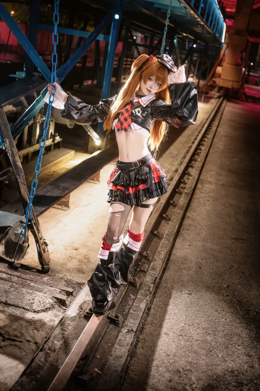 cosplay, Neon Genesis Evangelion, Shanghai photoshoot booking, Asuka Cosplay, Asuka Rock Band - Image 1