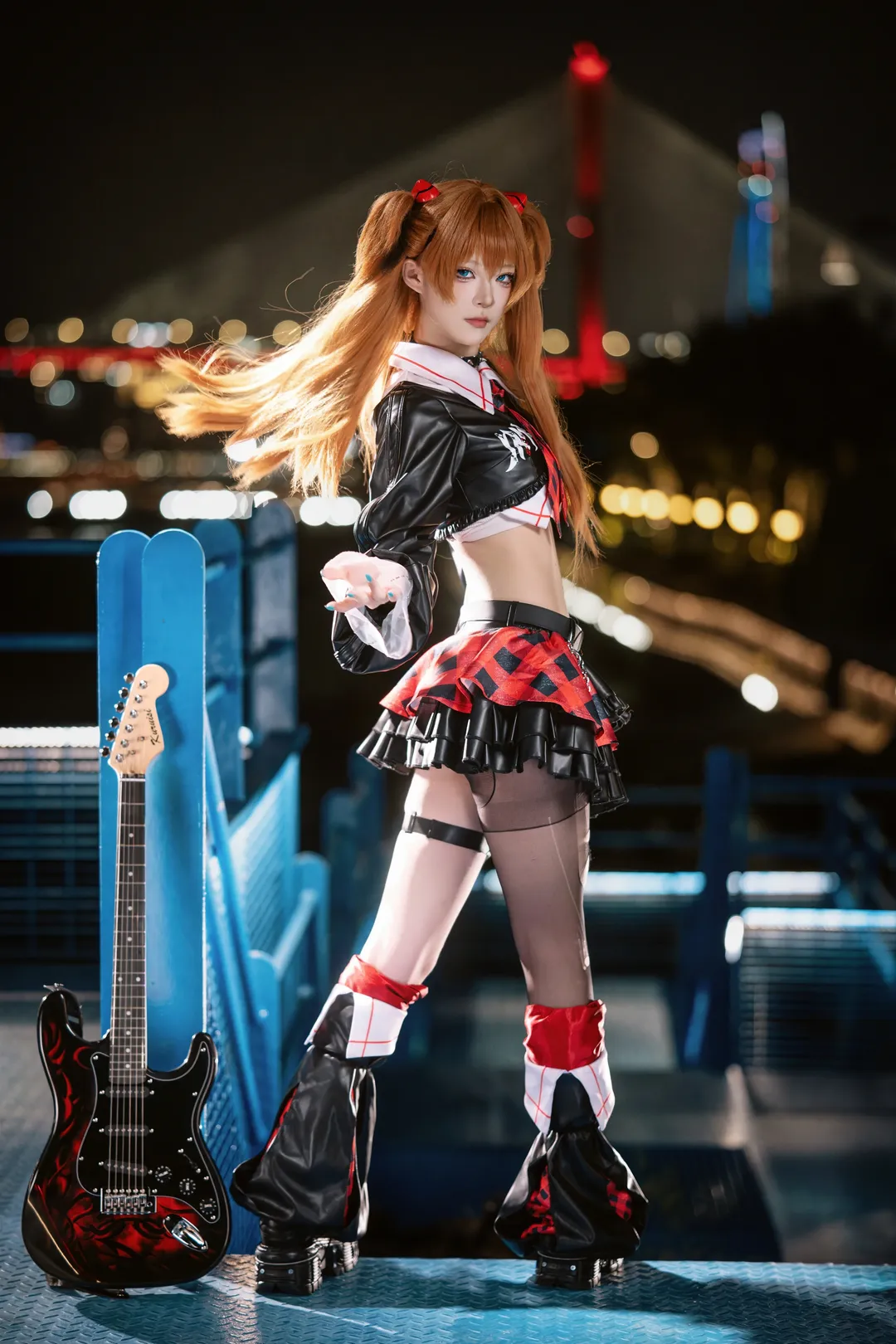 cosplay, EVA, 上海约拍, 明日香cos, 摇滚乐队明日香