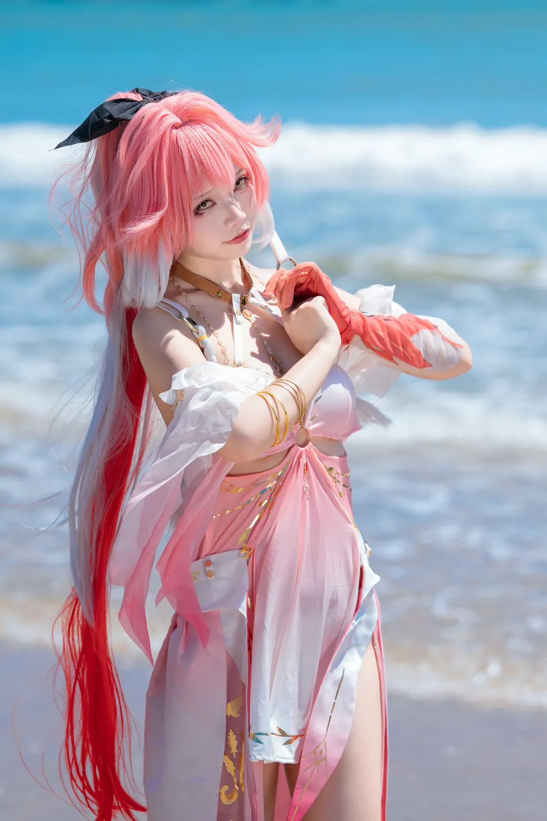 鸣潮, cosplay, 二次元摄影, 长离cos, 舟山旅拍 - 第1张