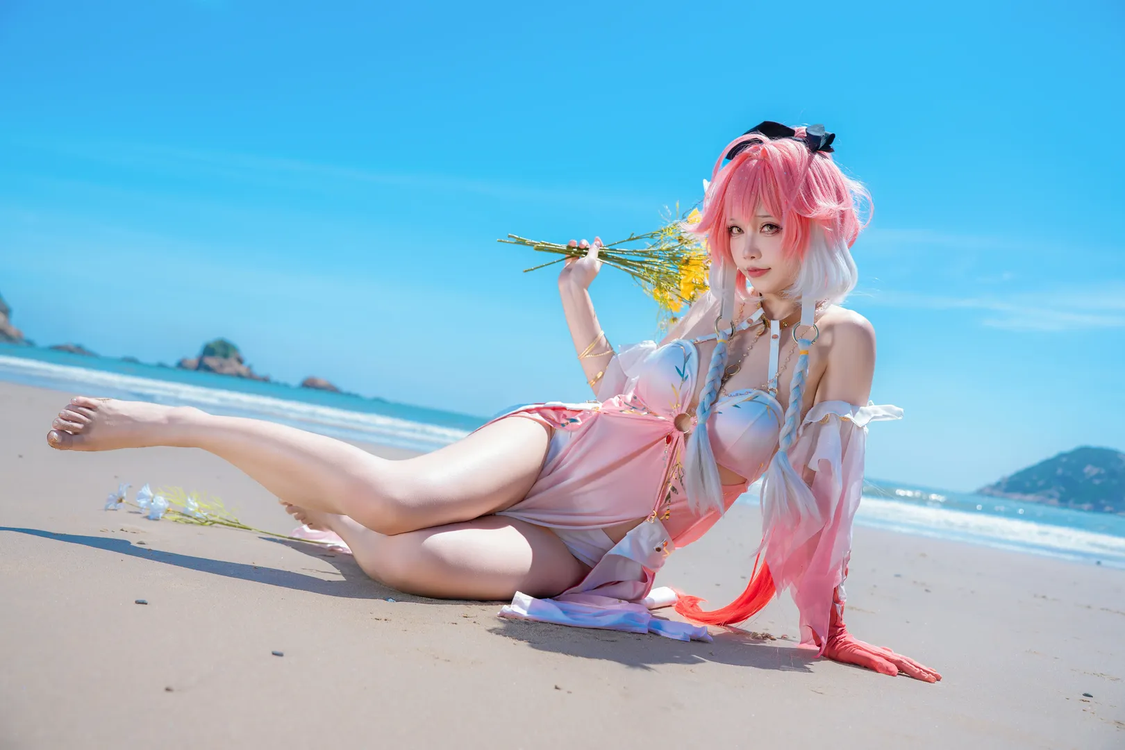鸣潮, cosplay, 二次元摄影, 长离cos, 舟山旅拍 - 第4张