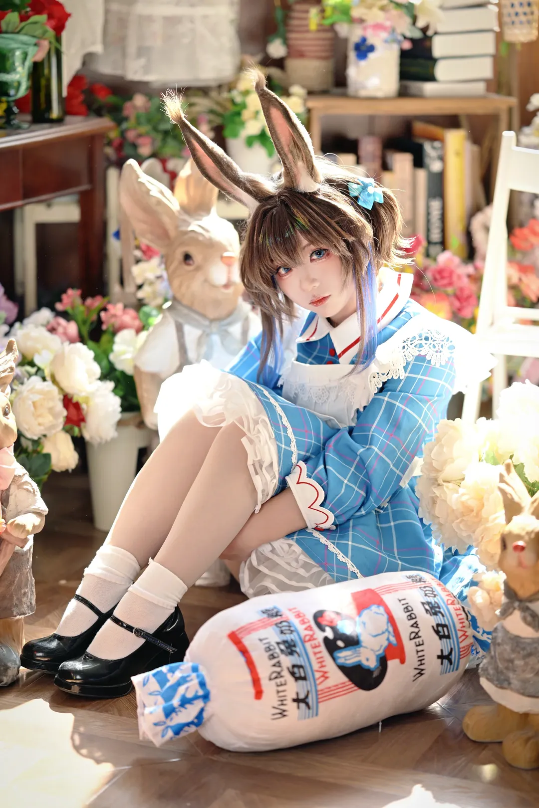 二次元撮影, アークナイツ, アーミヤ コスプレ, 上海撮影予約, ホワイトラビット コラボ - 1枚目