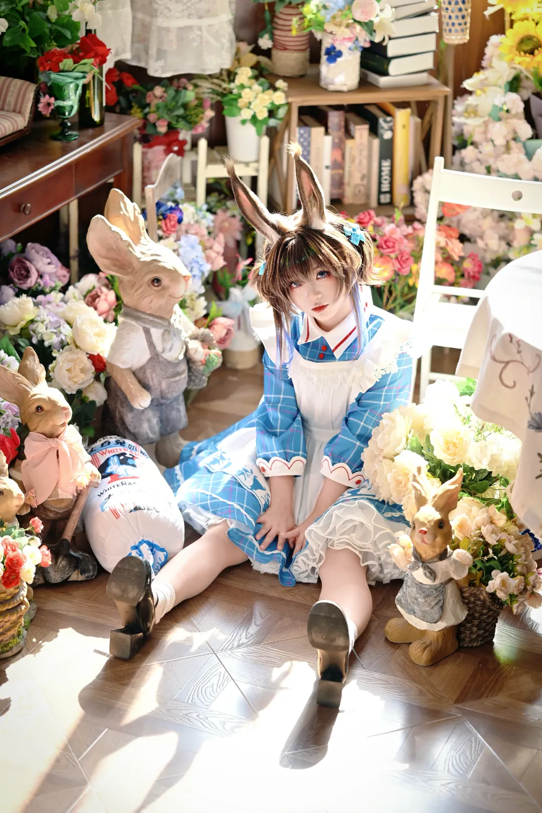二次元撮影, アークナイツ, アーミヤ コスプレ, 上海撮影予約, ホワイトラビット コラボ - 2枚目