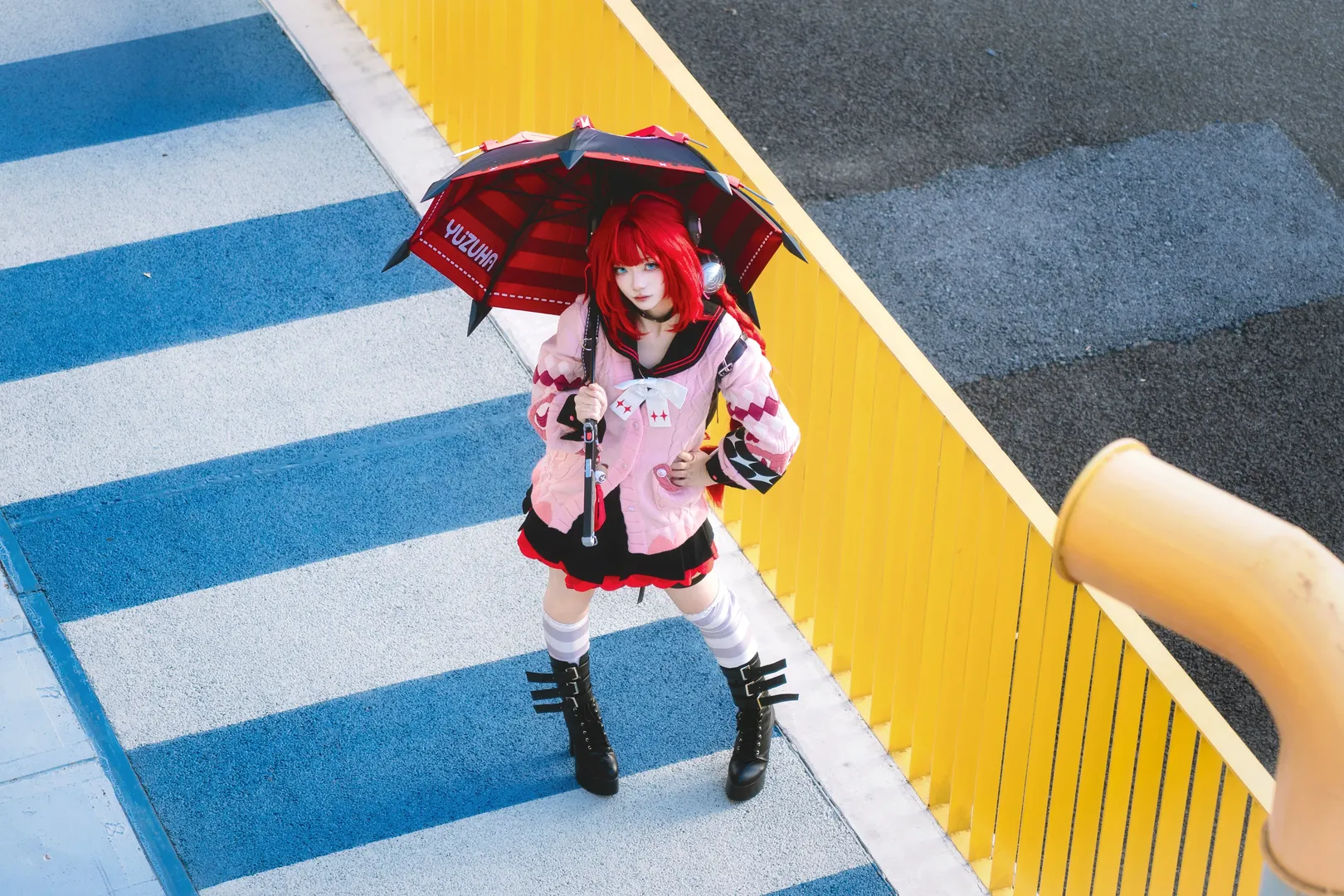 絕區零, 二次元攝影, 戶外cosplay, 浮波柚葉cos, 夢核公園 - 第7張