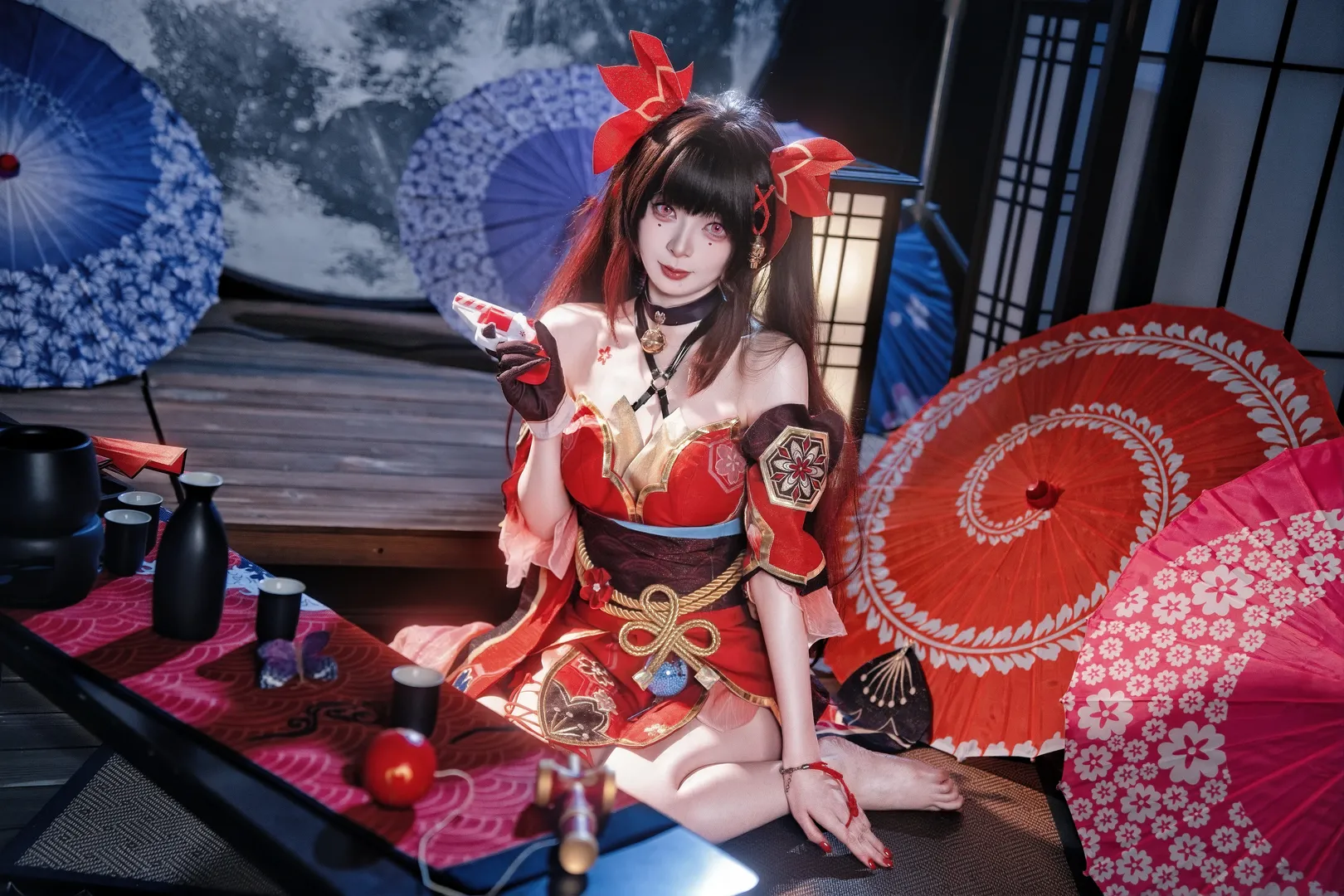 Cosplay, 崩坏：星穹铁道, 棚拍, 摄影, 花火cos - 第5张