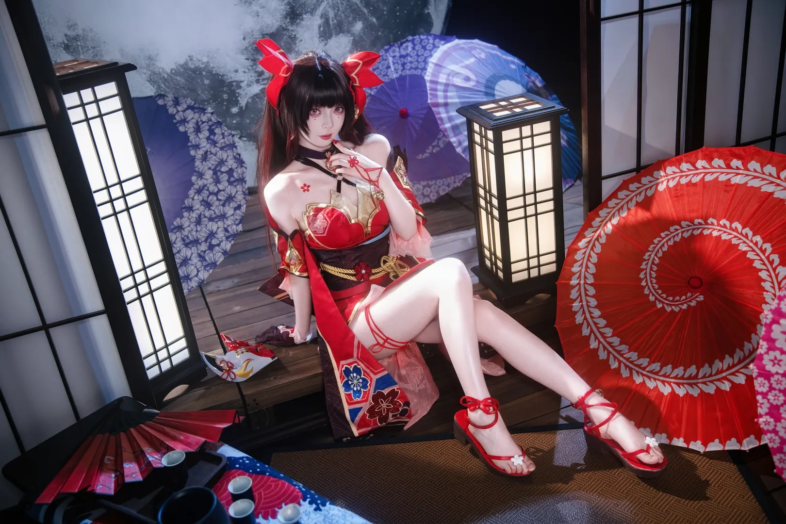 Cosplay, 崩坏：星穹铁道, 棚拍, 摄影, 花火cos - 第6张