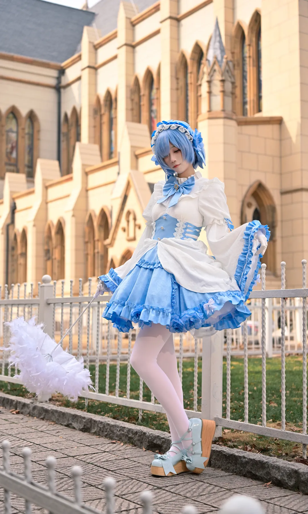 2D, Aesthetic photography, Re:ZERO -Starting Life in Another World-, Rem cosplay, Thames Town