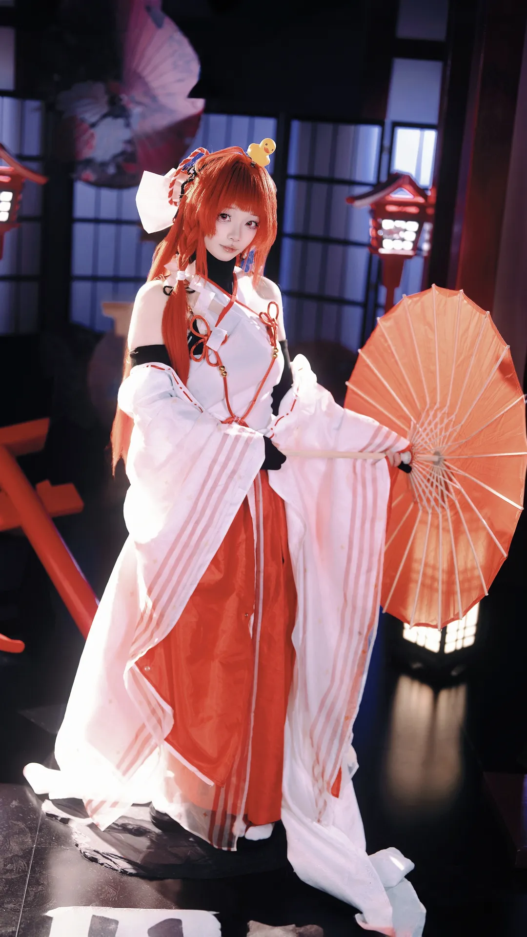 cosplay, 二次元摄影, 和风, 上杉绘梨衣cos, 龙族3黑月之潮