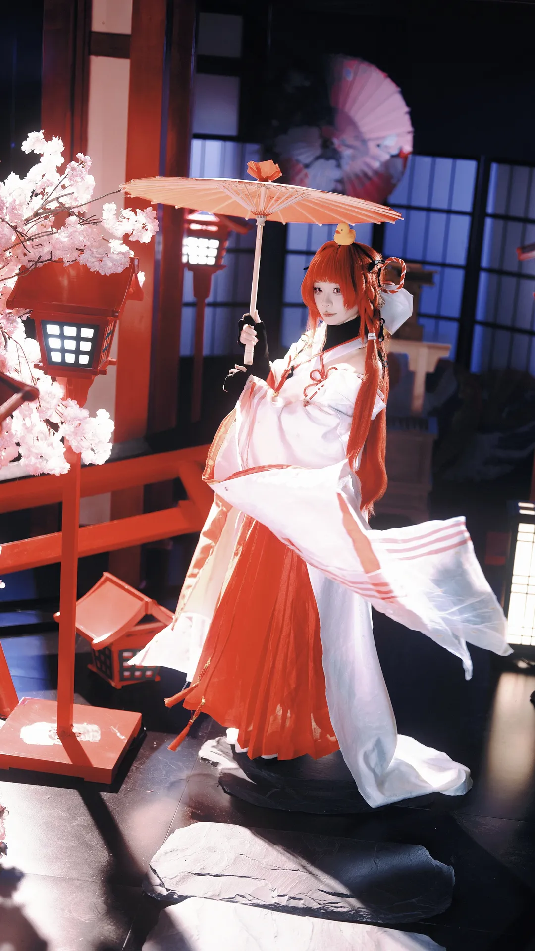 cosplay, 二次元摄影, 和风, 上杉绘梨衣cos, 龙族3黑月之潮 - 第2张