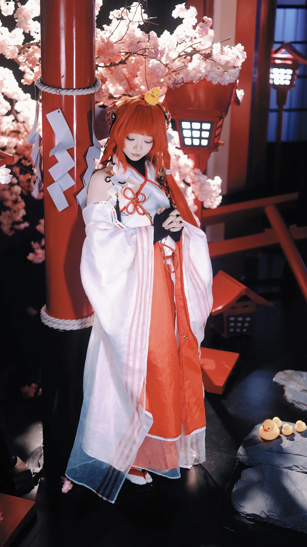 cosplay, 二次元摄影, 和风, 上杉绘梨衣cos, 龙族3黑月之潮 - 第6张