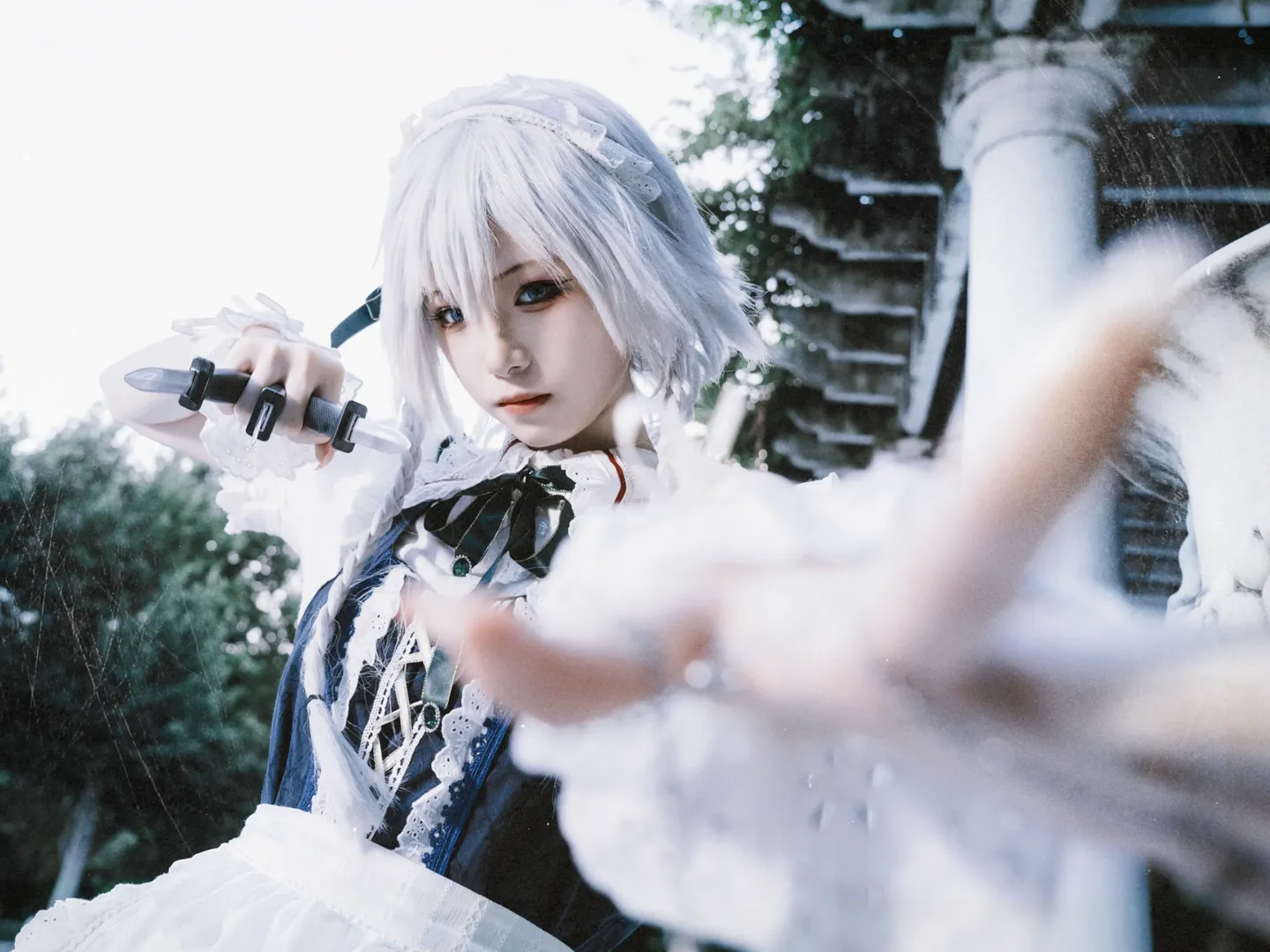 二次元摄影, 东方project, 红魔馆, 唯美风格, 十六夜咲夜cos - 第4张