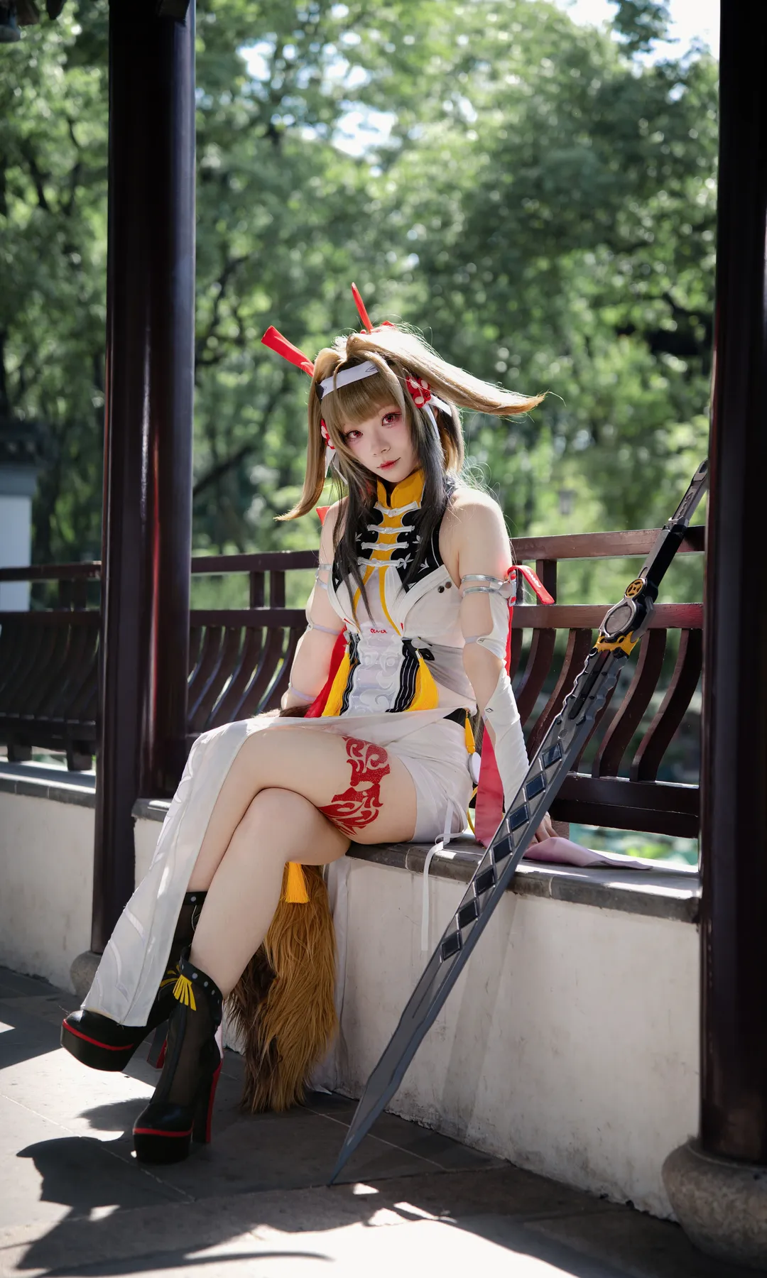 Ye Shunguang Cosplay, Zenless Zone Zero, Yunkui Summit, Photography pose sharing, Chinese-style technology aesthetic - Image 4