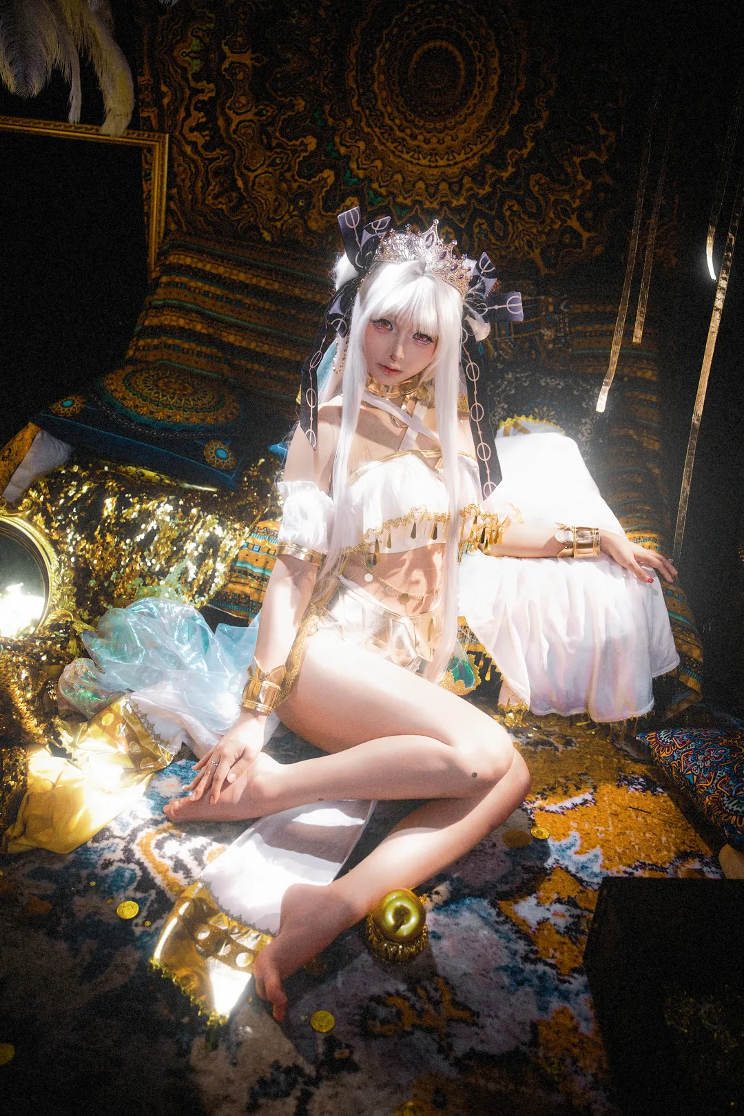 コスプレ, 二次元撮影, ルシャ姫コスプレ, にくにく2, 金色の檻