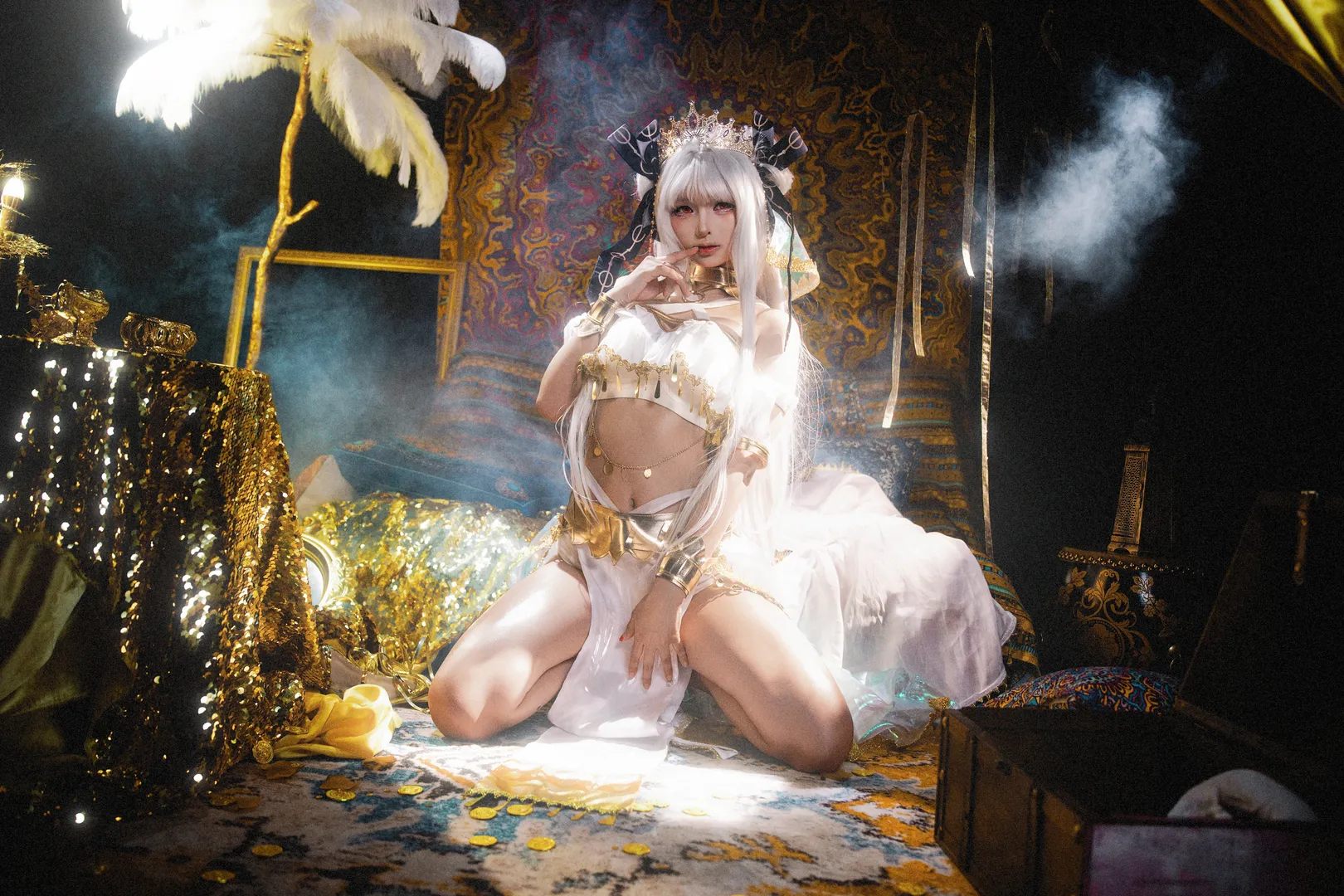 コスプレ, 二次元撮影, ルシャ姫コスプレ, にくにく2, 金色の檻 - 2枚目