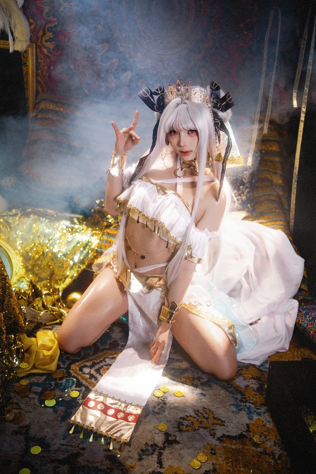 コスプレ, 二次元撮影, ルシャ姫コスプレ, にくにく2, 金色の檻 - 3枚目