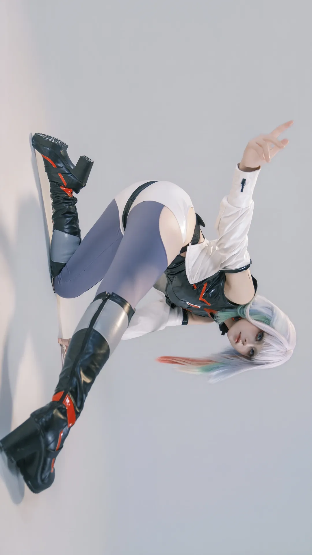 鳴潮, cosplay, 賽博朋克, 露西cos, 賽博朋克邊緣行者 - 第1張