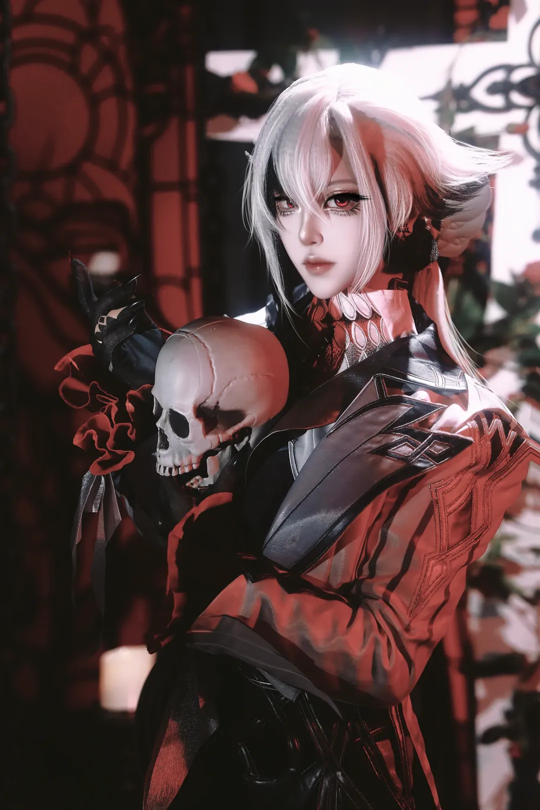 原神, cosplay摄影, 原神cosplay, 仆人cos, 阿蕾奇诺cos