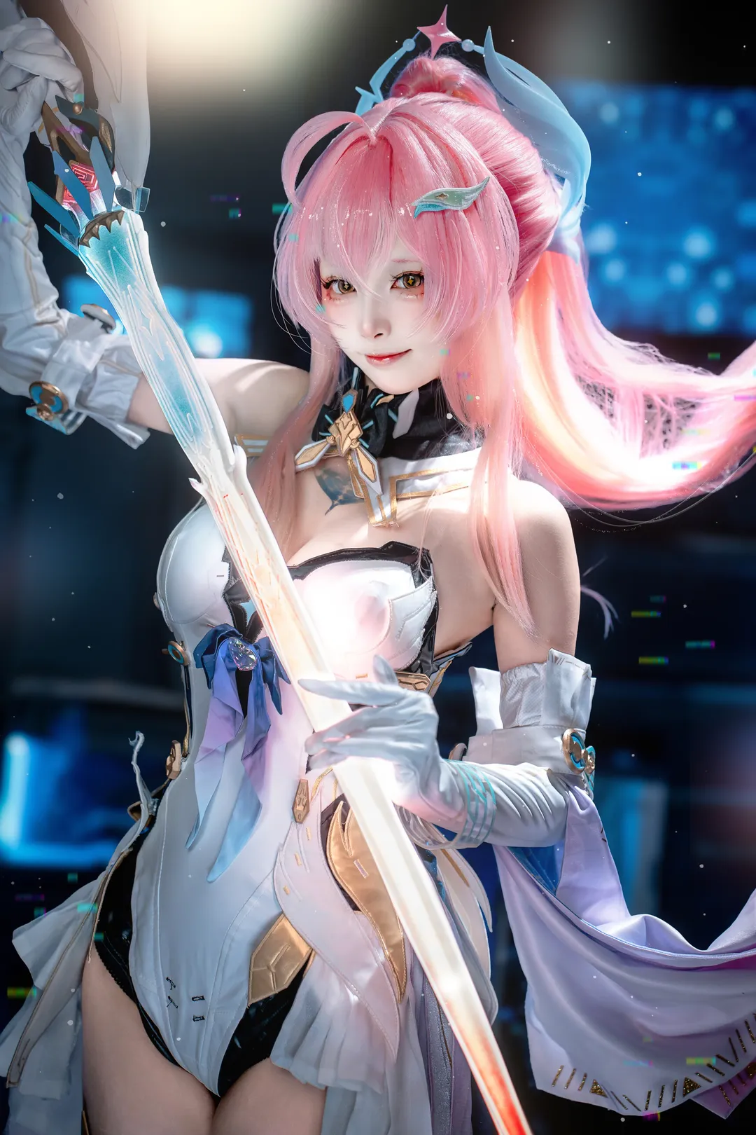 角色扮演, 鸣潮, 爱弥斯cos, cosplay摄影, 雪落的声音