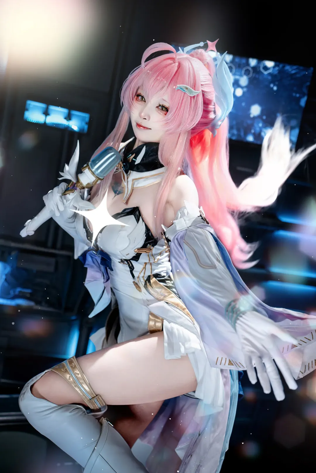 角色扮演, 鸣潮, 爱弥斯cos, cosplay摄影, 雪落的声音 - 第2张