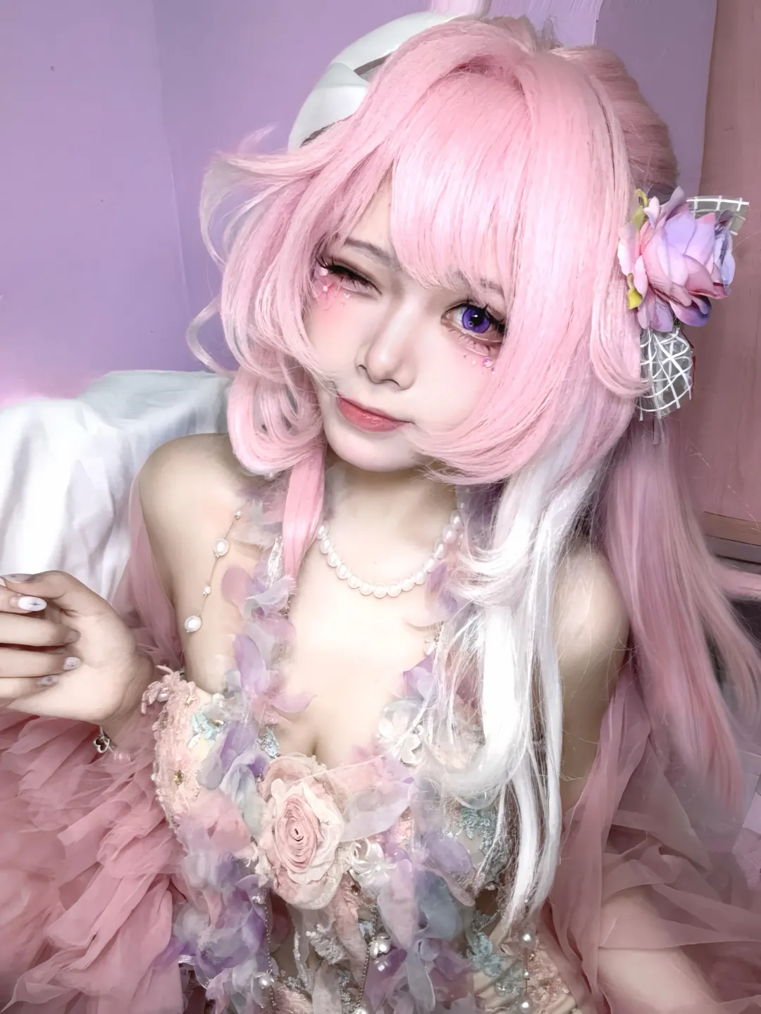 キュレネ コスプレ, 崩壊：スターレイル, 捏造コスプレ, メイクテスト, コスプレ撮影 - 2枚目