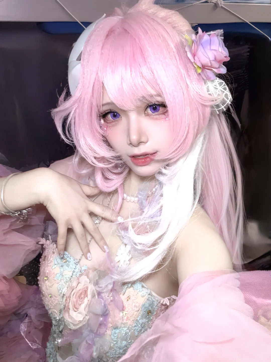 キュレネ コスプレ, 崩壊：スターレイル, 捏造コスプレ, メイクテスト, コスプレ撮影 - 3枚目
