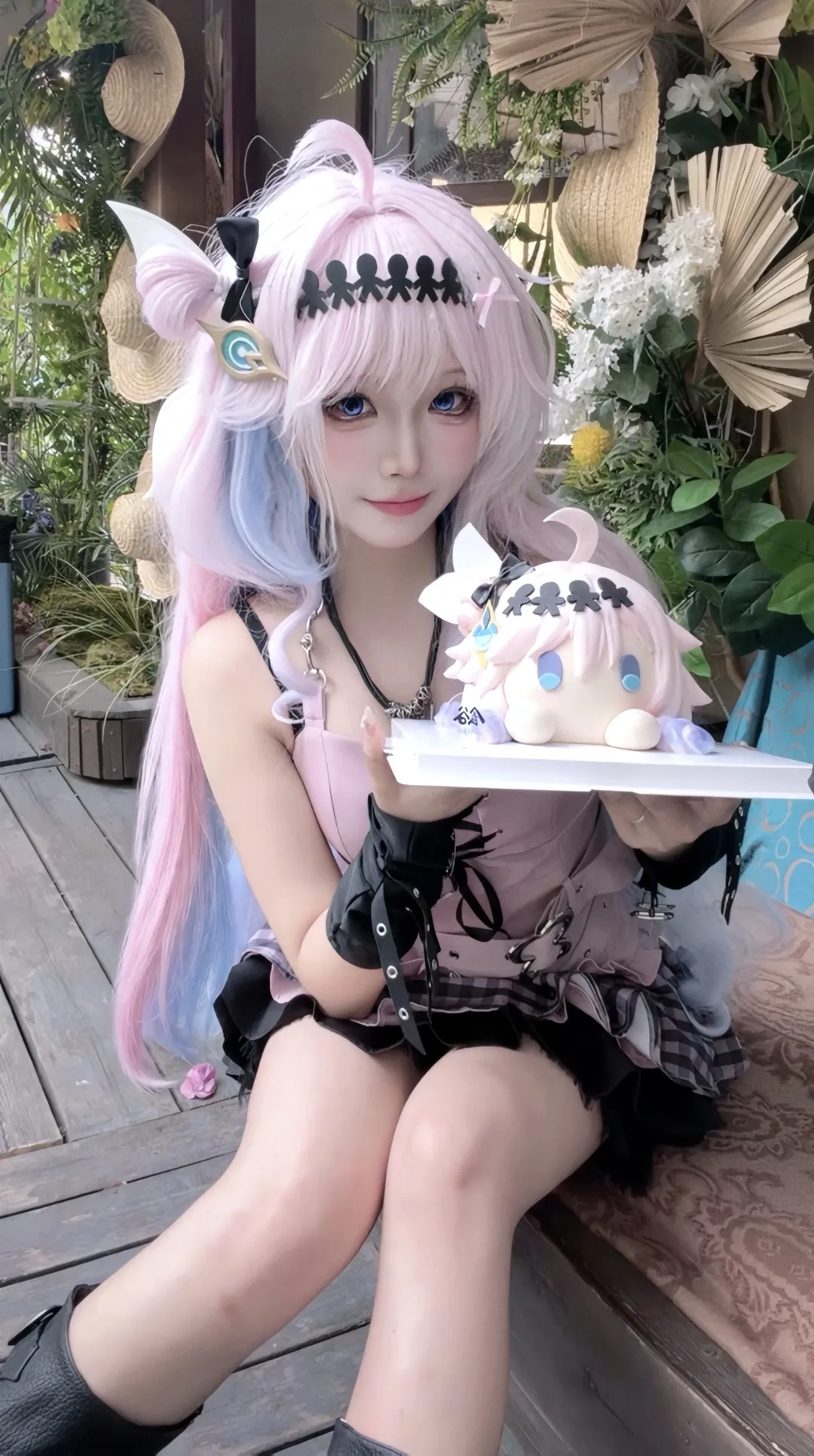 鸣潮, 达妮娅cos, cosplay, 萌妹, 生日蛋糕 - 第4张