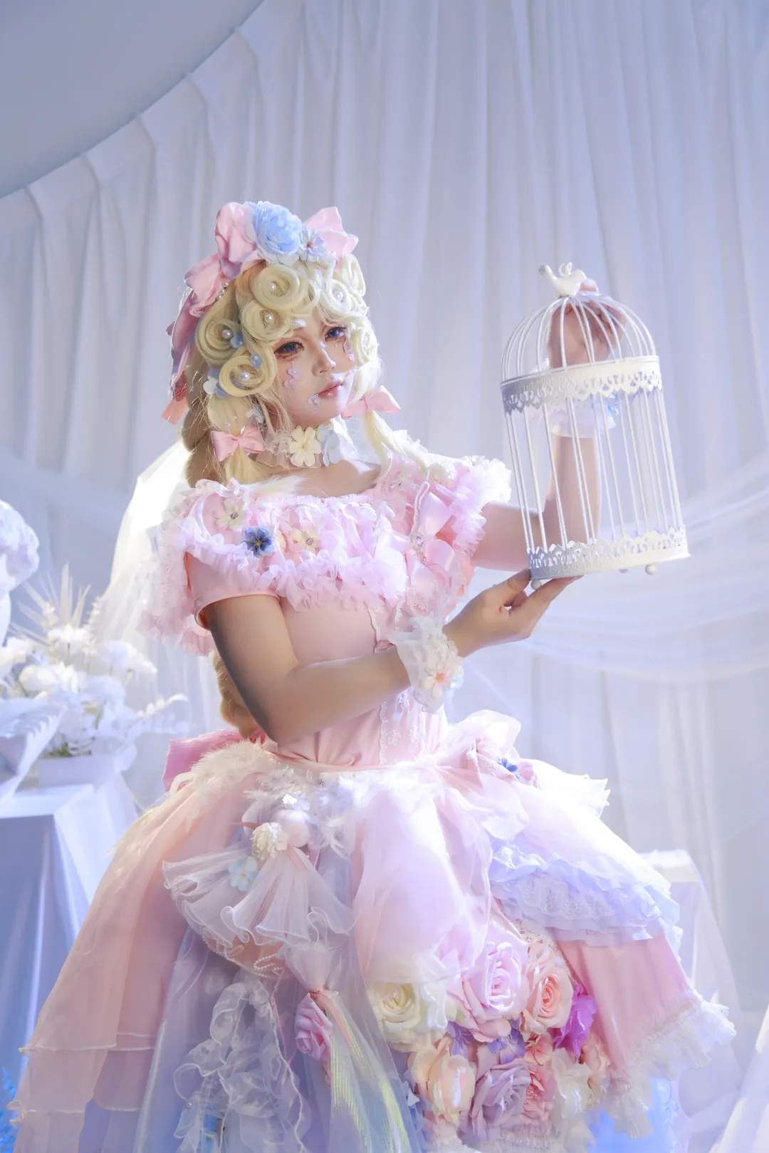 唯美摄影, 第五人格, 梦幻风格, 小女孩虚妄cos, 华丽Lolita - 第5张