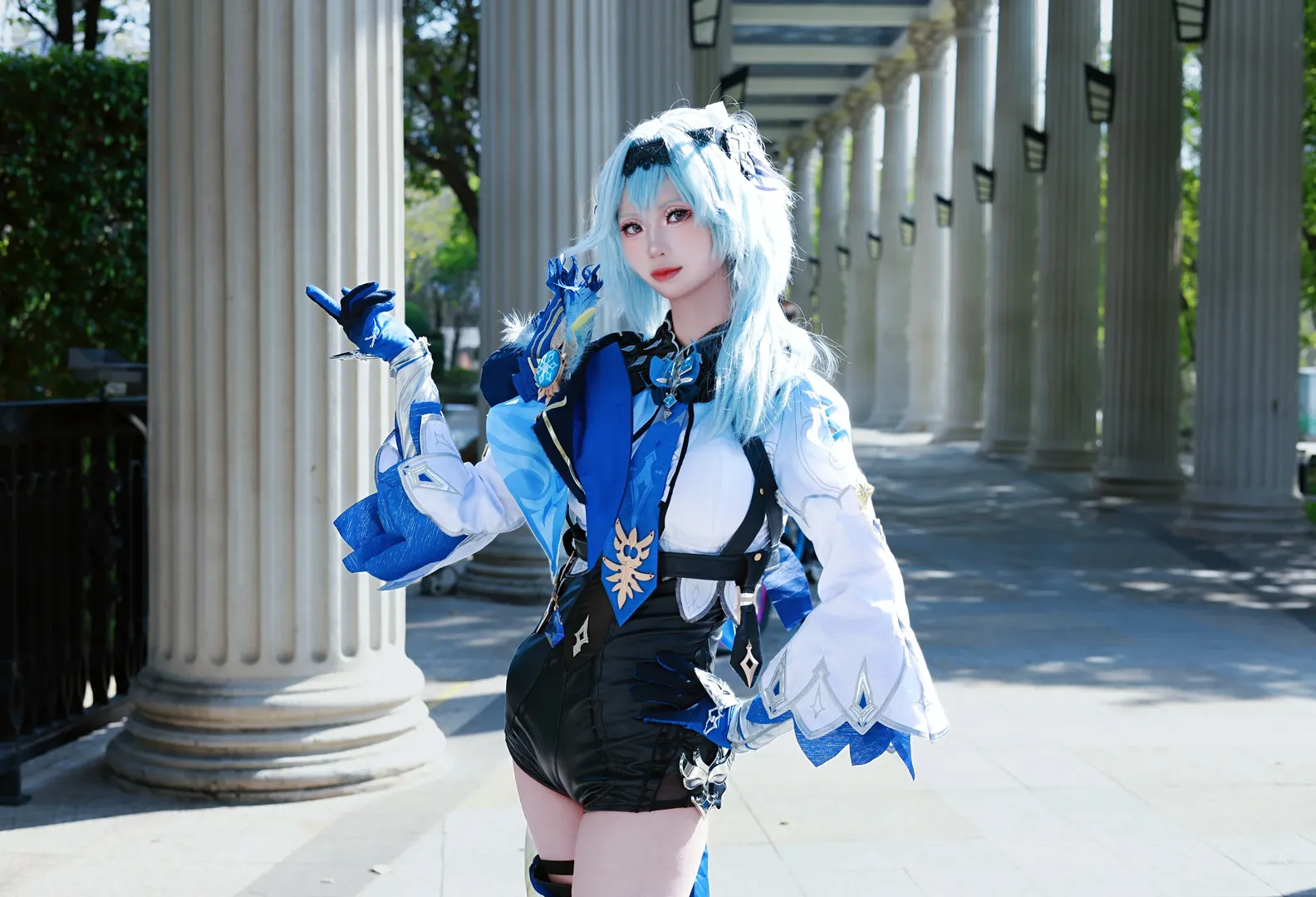 二次元, 原神, cosplay, 优菈cos, 浪花骑士 - 第3张