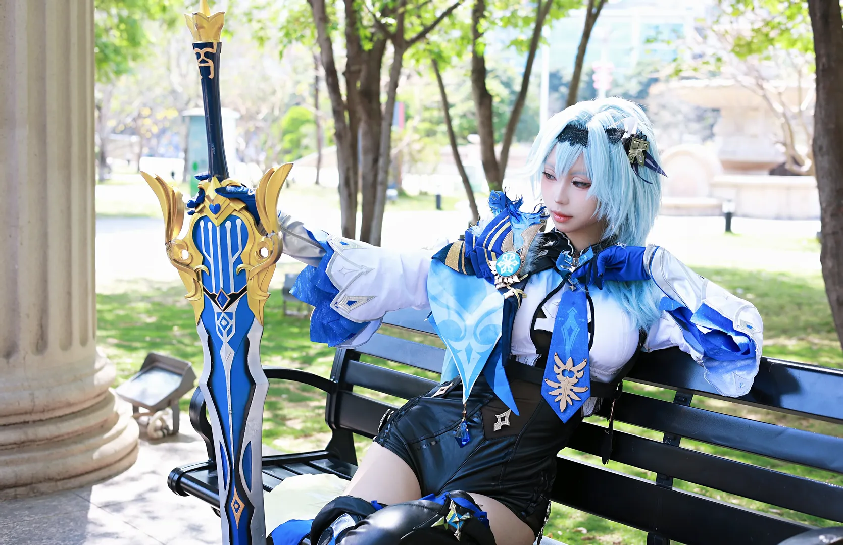 二次元, 原神, cosplay, 优菈cos, 浪花骑士 - 第6张