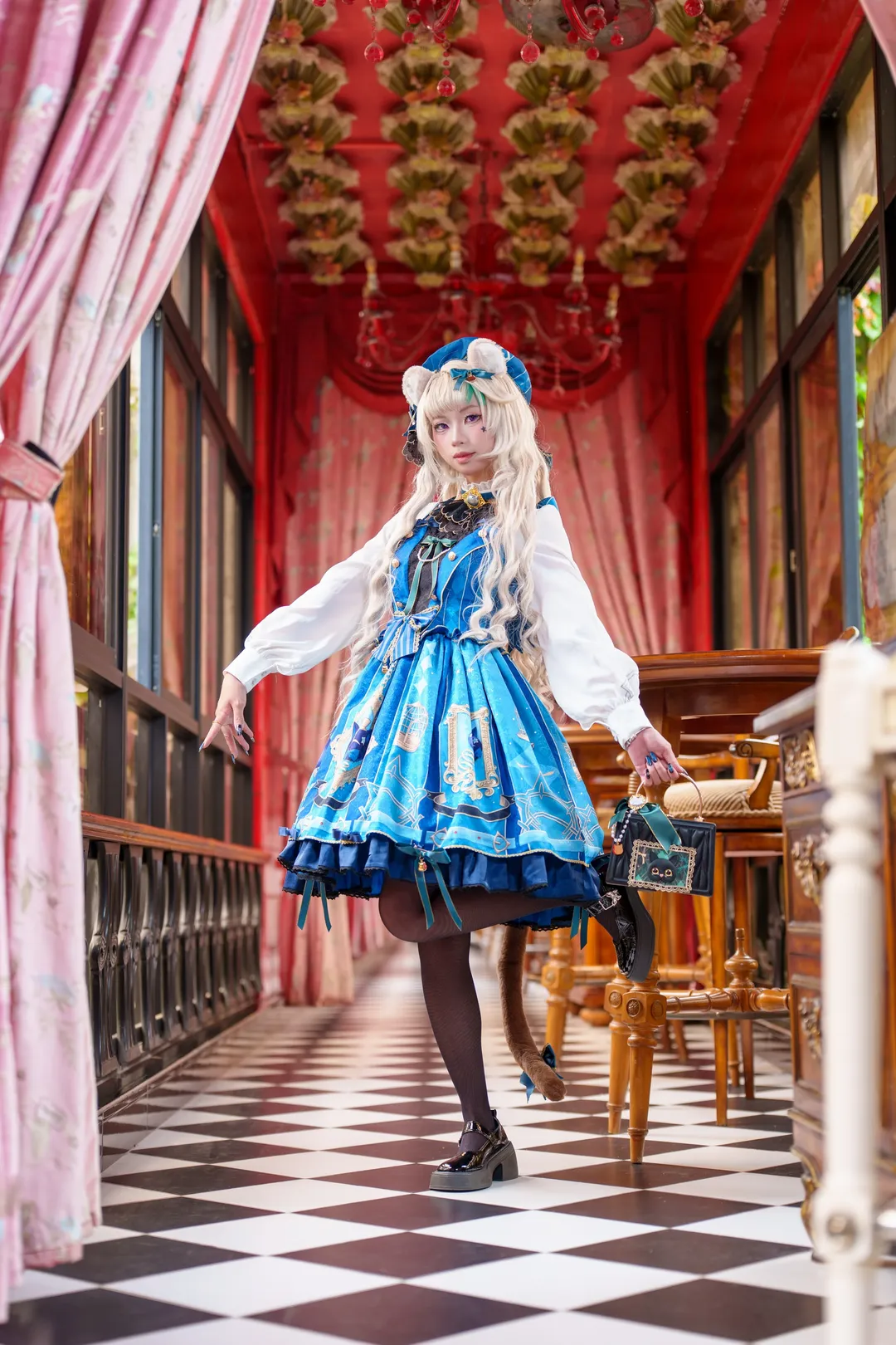 原神, 琳妮特cos, cosplay正片, 二次元穿搭, 枫丹风格 - 第2张