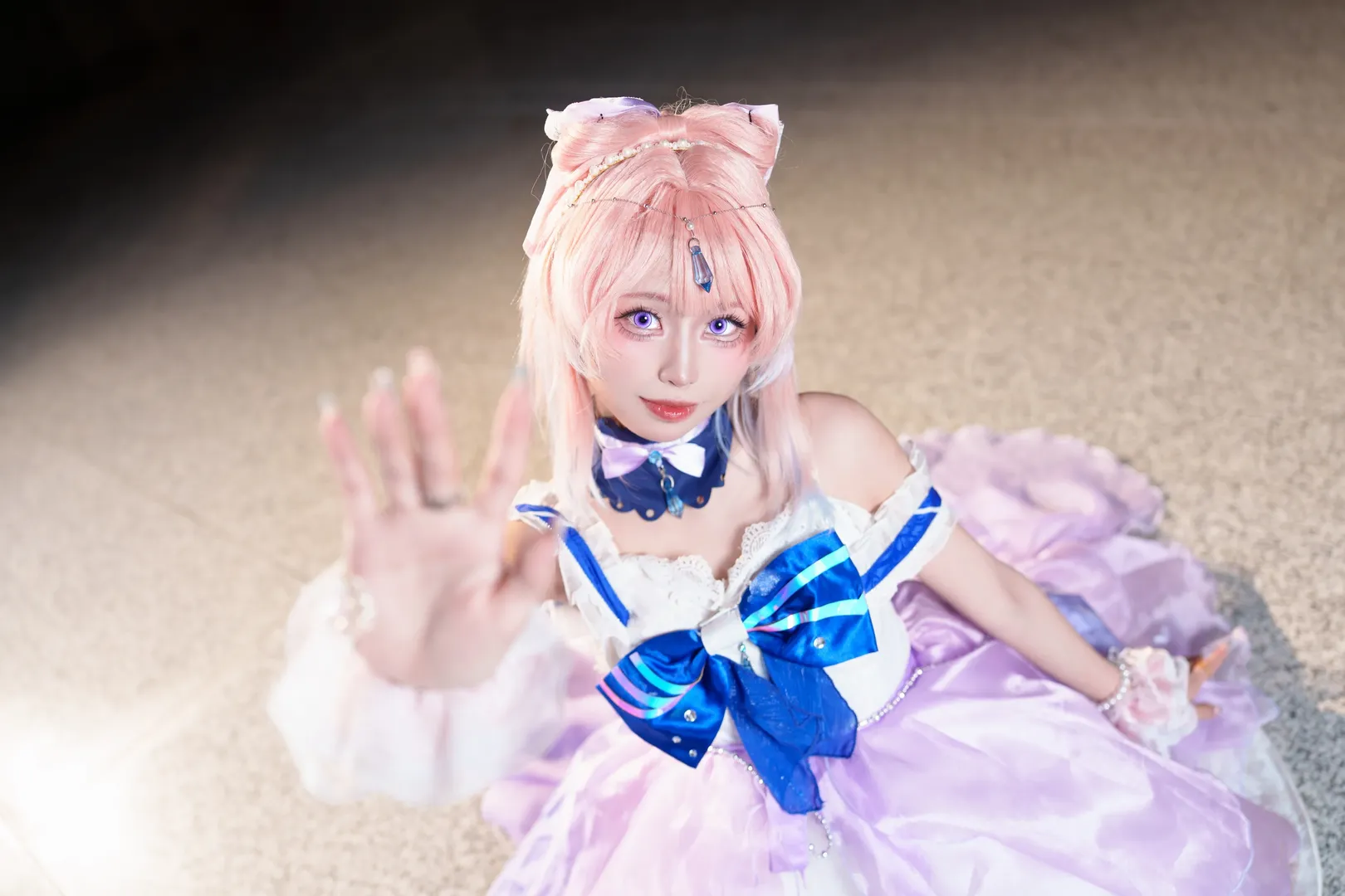 原神, 氛围感, cosplay, 场照, 珊瑚宫心海cos - 第8张