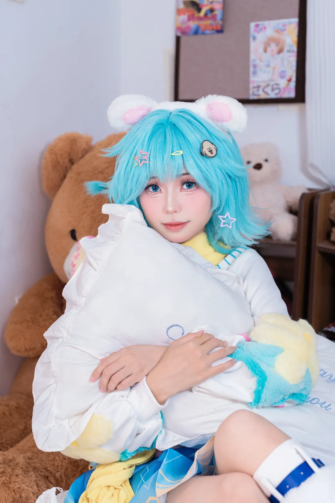 オナー・オブ・キングス, 小喬コスプレ, 線画犬, スイート系コスプレ, ゆるふわコーデ - 4枚目