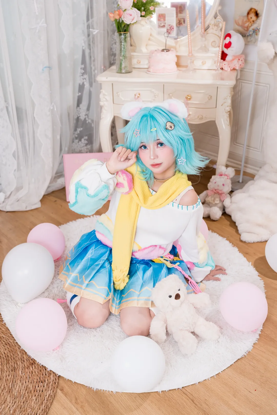 オナー・オブ・キングス, 小喬コスプレ, 線画犬, スイート系コスプレ, ゆるふわコーデ - 7枚目