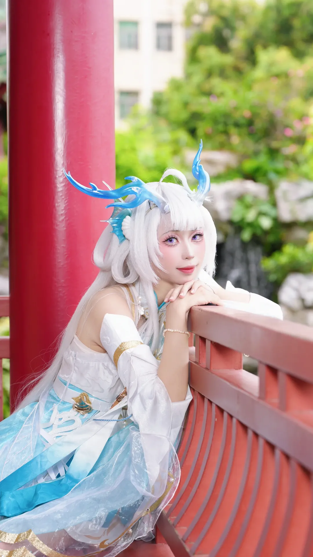 王者荣耀, 西施cos, 游龙清影, cosplay摄影, 国风cos - 第10张