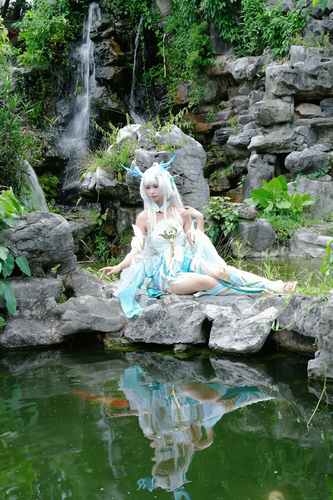 王者荣耀, 西施cos, 游龙清影, cosplay摄影, 国风cos - 第4张