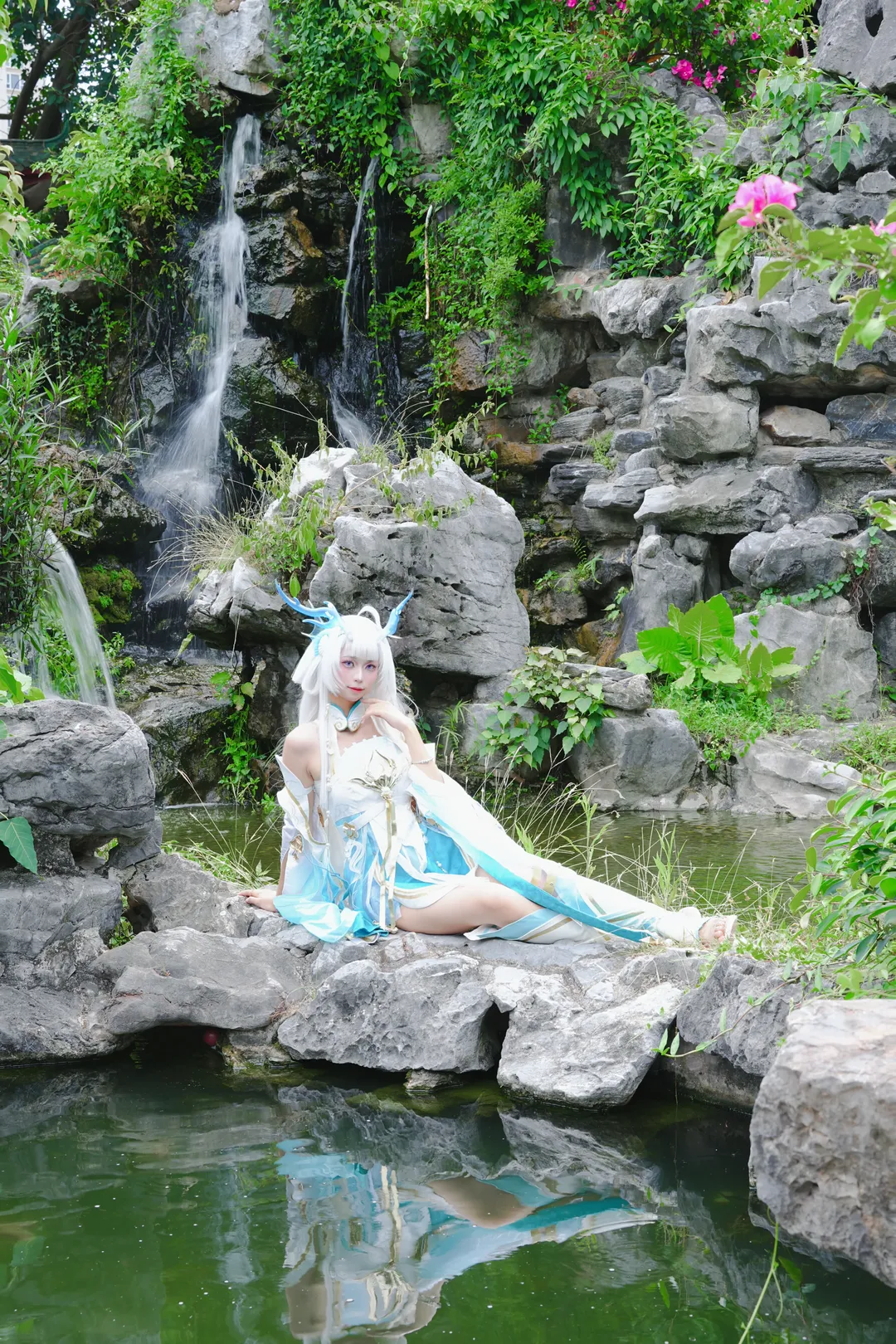 王者荣耀, 西施cos, 游龙清影, cosplay摄影, 国风cos - 第5张
