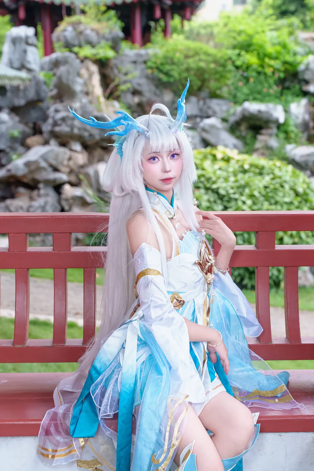 王者荣耀, 西施cos, 游龙清影, cosplay摄影, 国风cos - 第6张