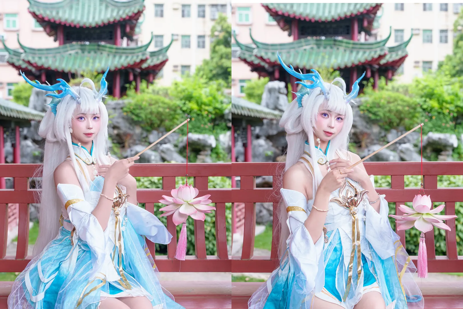 王者荣耀, 西施cos, 游龙清影, cosplay摄影, 国风cos - 第8张