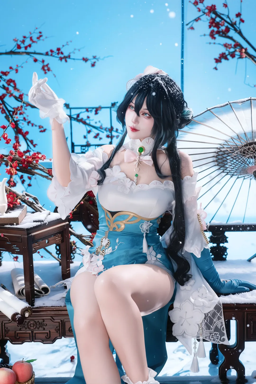 崩壊：スターレイル, ルアン・メェイ コスプレ, コスプレポーズ参考, 中華風コスプレ, スタジオ撮影のテクニック - 1枚目