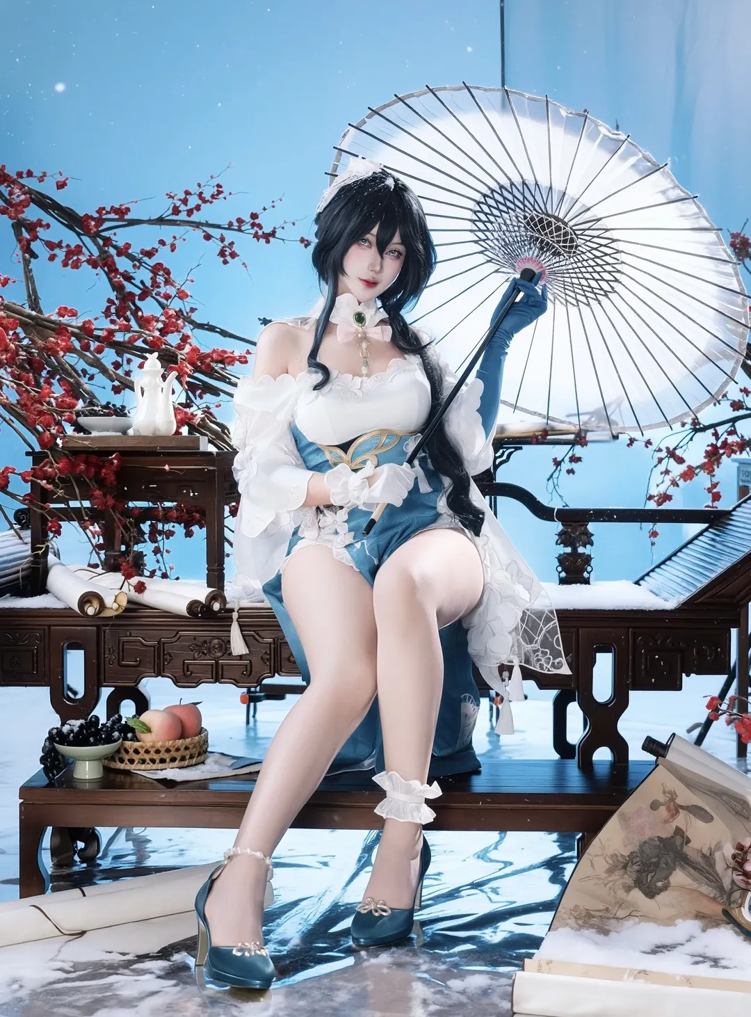 崩壊：スターレイル, ルアン・メェイ コスプレ, コスプレポーズ参考, 中華風コスプレ, スタジオ撮影のテクニック - 3枚目
