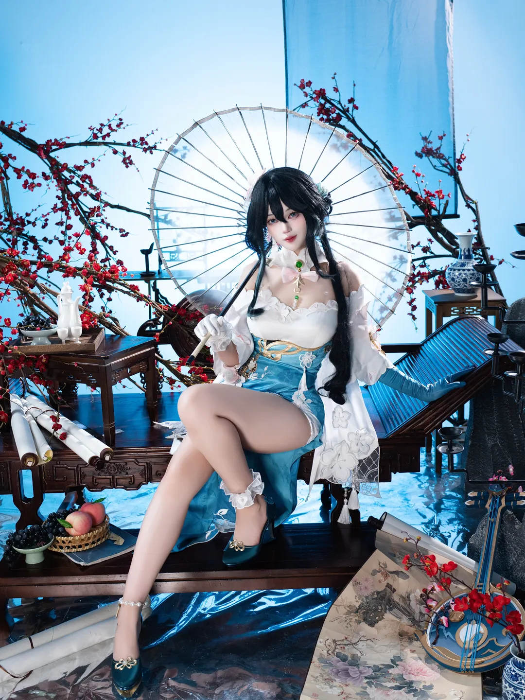 崩坏星穹铁道, 阮梅cos, cosplay动作参考, 国风cosplay, 棚拍技巧