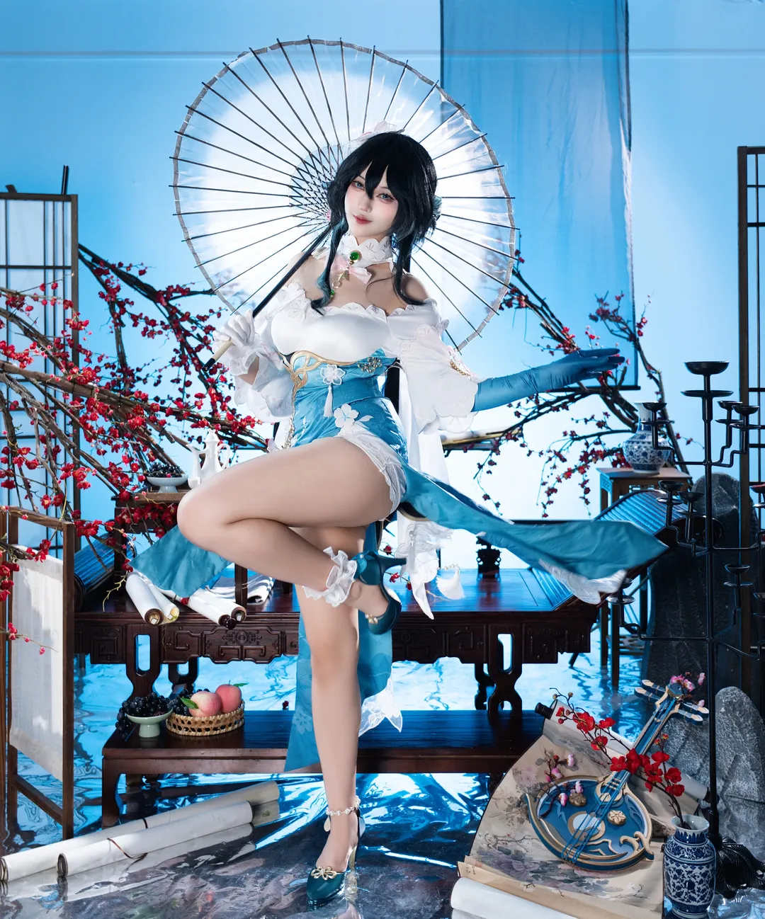 崩壊：スターレイル, ルアン・メェイ コスプレ, コスプレポーズ参考, 中華風コスプレ, スタジオ撮影のテクニック - 6枚目