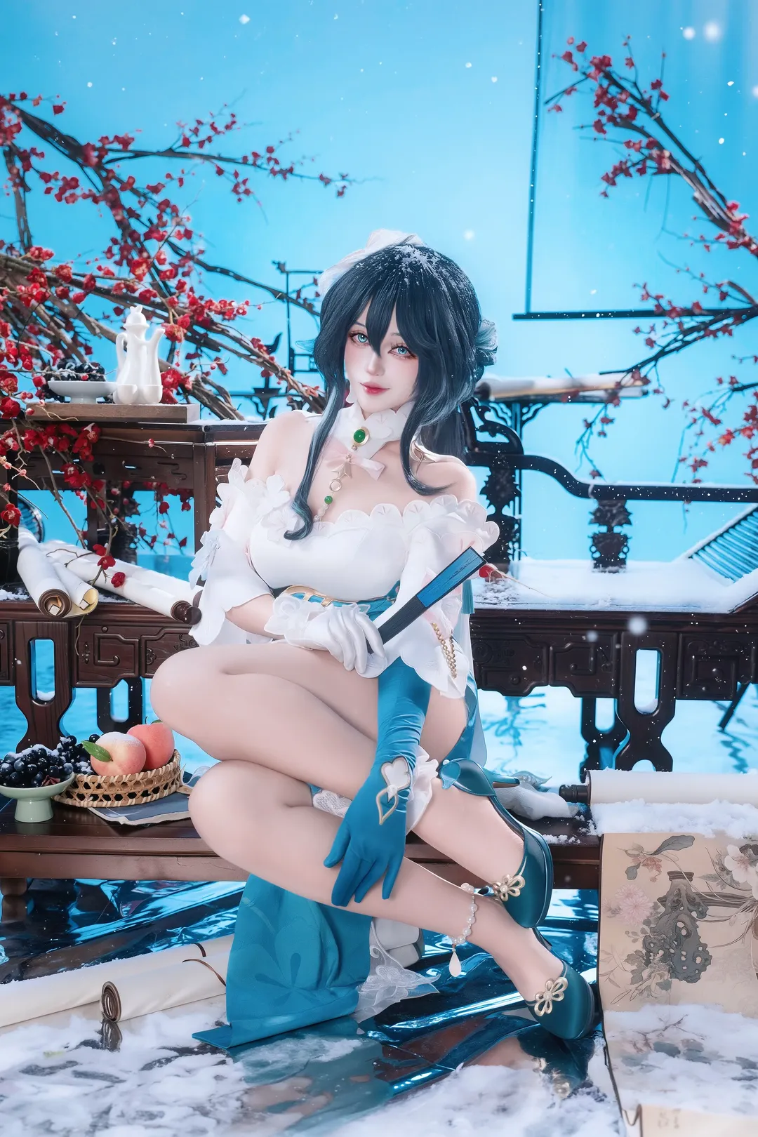 崩壊：スターレイル, ルアン・メェイ コスプレ, コスプレポーズ参考, 中華風コスプレ, スタジオ撮影のテクニック - 8枚目
