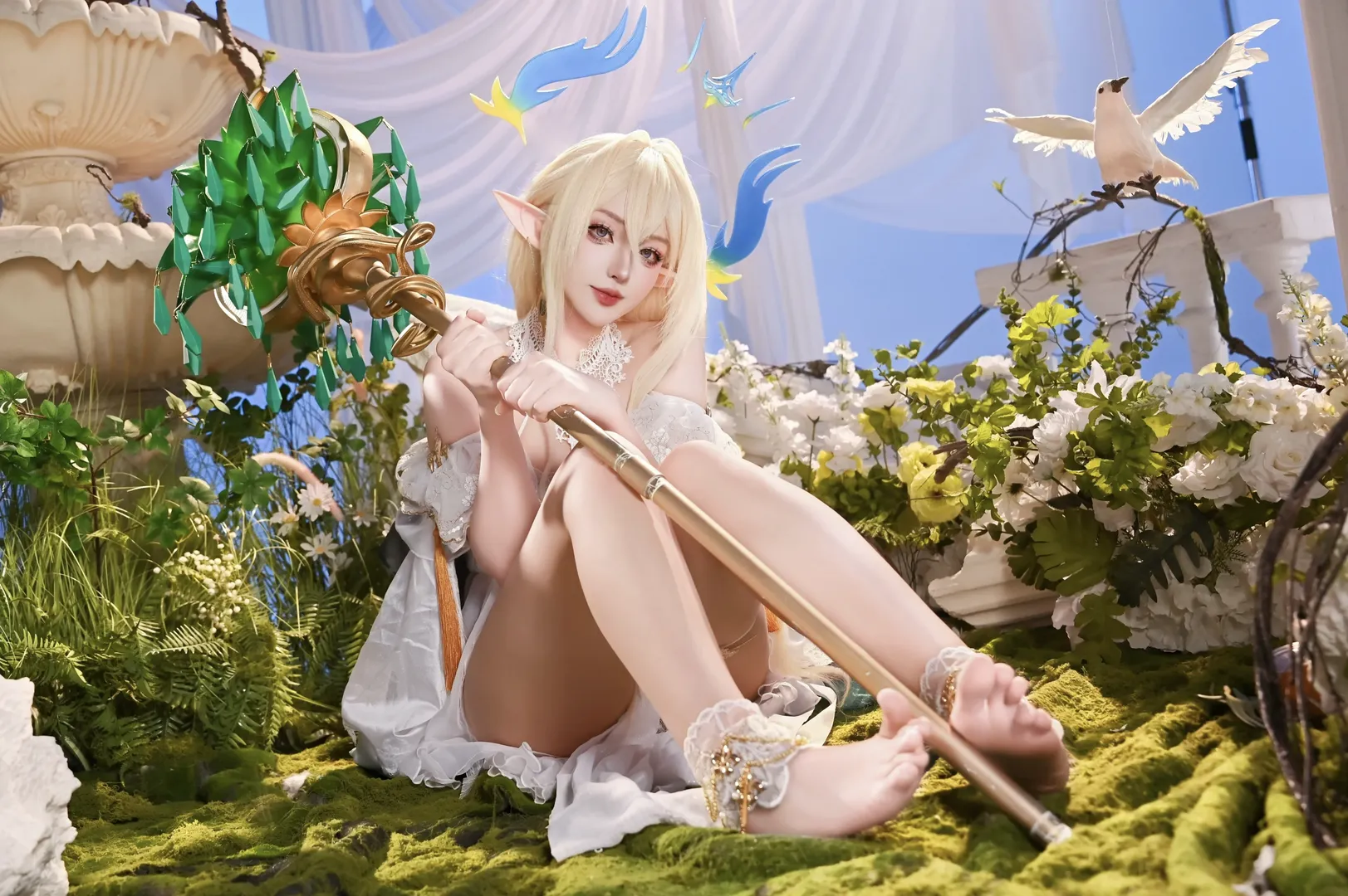 Aesthetic Portrait, Azur Lane, Golden Lion Cosplay, Eternal Photography, 2D character