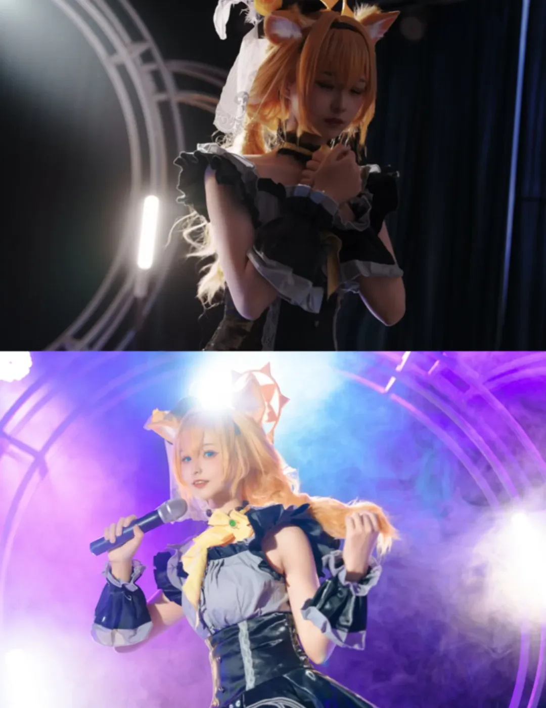 Cosplay, Blue Archive, Catgirl, Stage photography, Idol Marie cosplay - Image 2