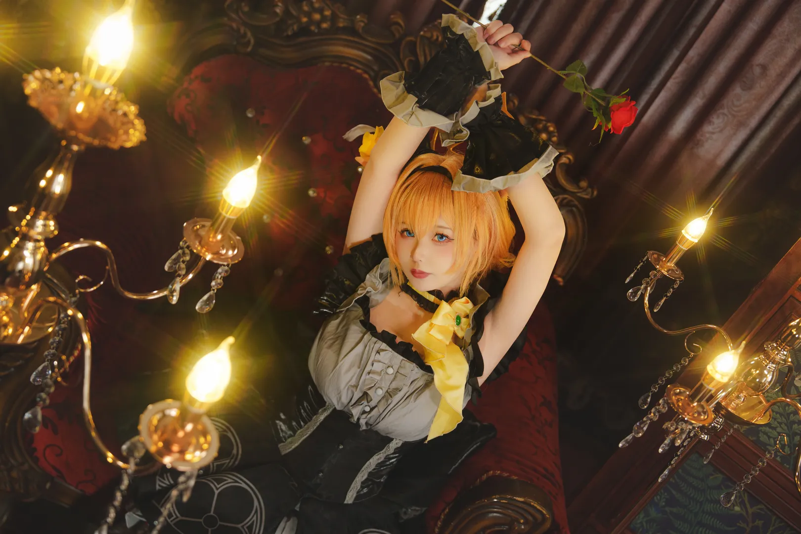 Cosplay, Blue Archive, Catgirl, Stage photography, Idol Marie cosplay - Image 4